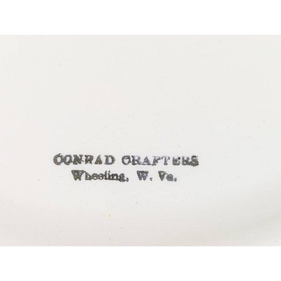 Collectible 25th Wedding Anniversary Plate 10" White Teal Silver Trim Floral - Picture 7 of 7